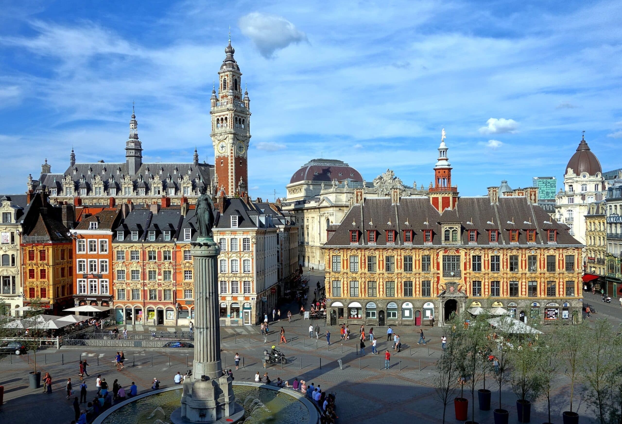 Vue de la Grand-Place de Lille