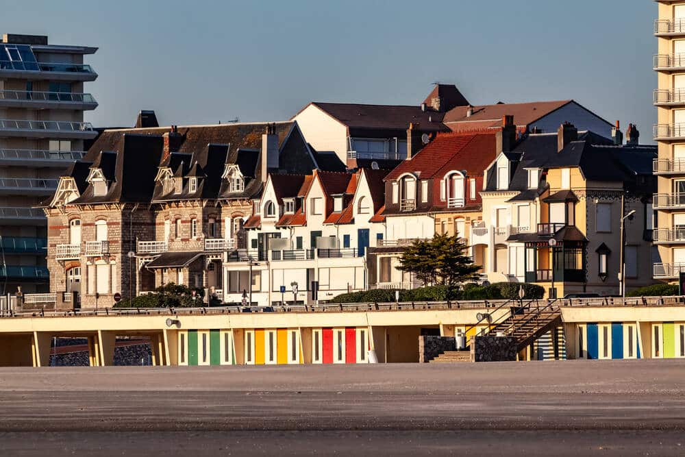 Vue du Touquet-Paris-Plage et de la Côte d’Opale