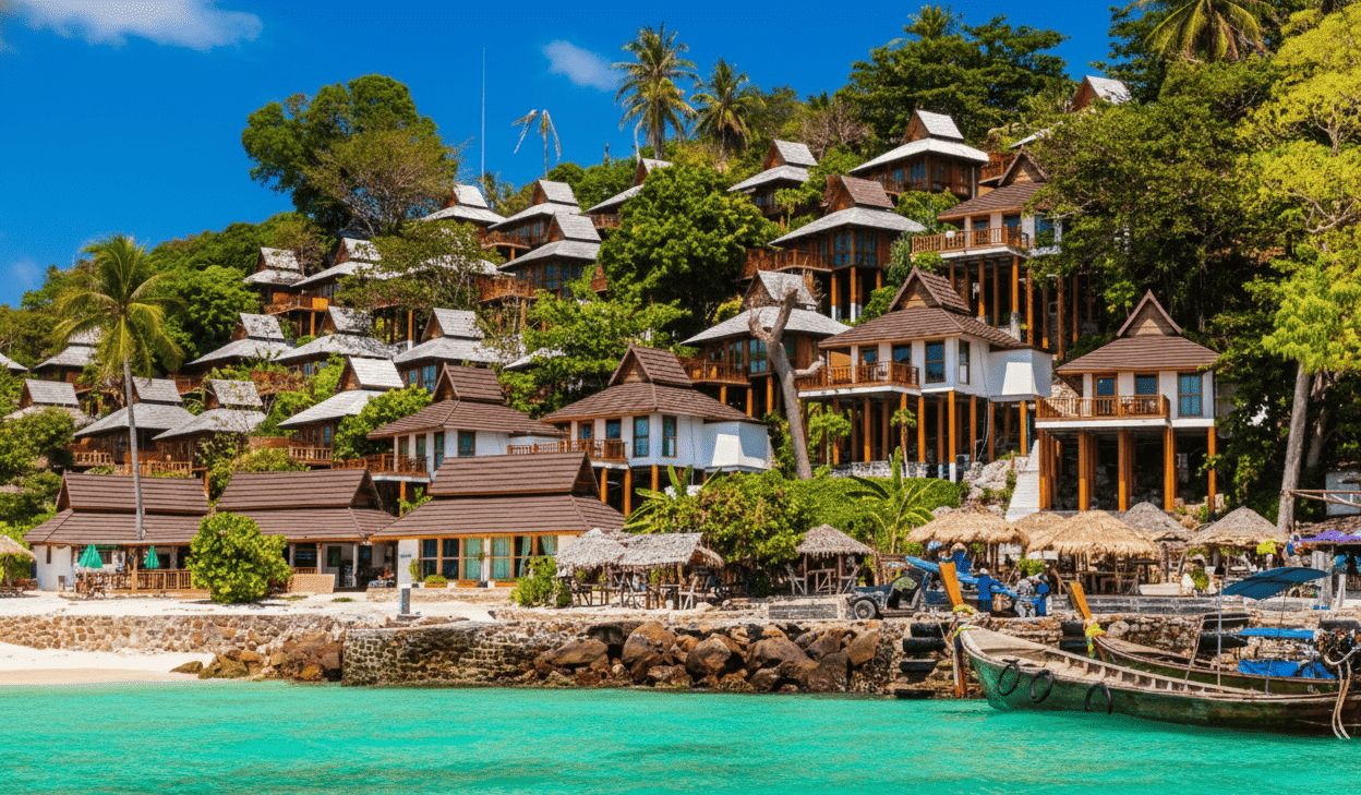 Paysage en Thaïlande