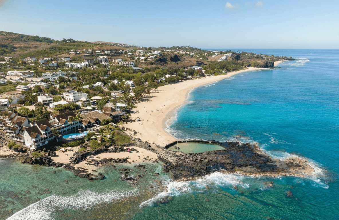 Vue de Saint-Denis de La Réunion