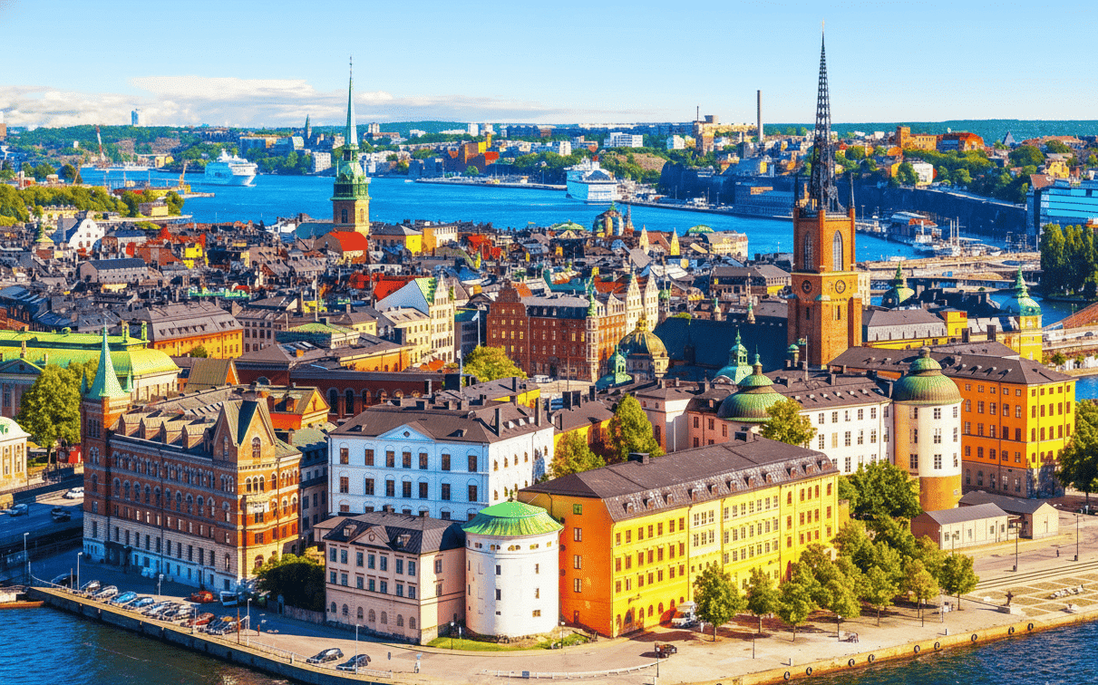 Vue et paysage en Suède